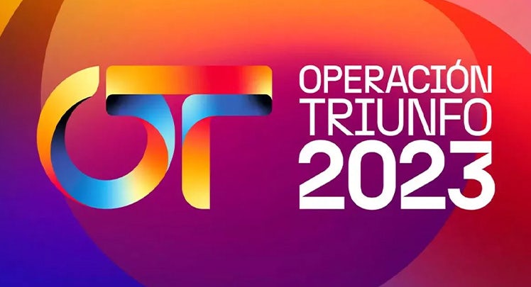 Colorful logo of Operación Triunfo 2023